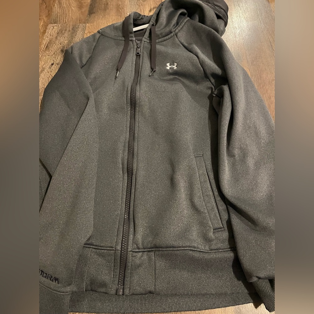 Under Armour Black Full-Zip Hoodie
